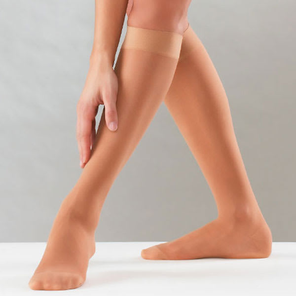 CALCETA ELÁSTICA DE COMPRESIÓN GRADUADA P21 15-21 mm/Hg 140 DENIERS1