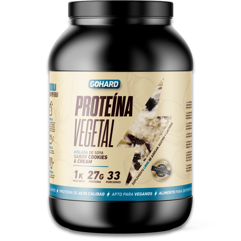 PROTEINA GOHARD SOYA 1KG 33 PORCIONES