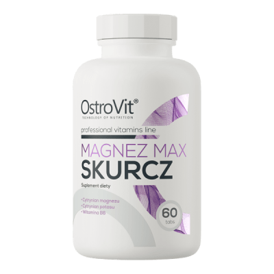 Magnesio Max Cramp Ostrovit + Potasio + Vitamina B6 | 60 Tab1