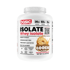 BASIC ISOLATE PEANUT BUTTER COOKIE 5 LB