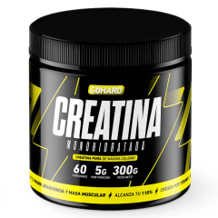 Creatina Monohidratada Gohard 60 Servicios