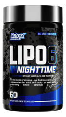 Lipo 6 NIGHTTIME- 60 caps - Nutrex