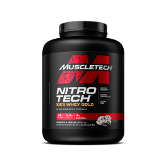 PROTEINA NITRO TECH 100% WHEY GOLD 5 LB