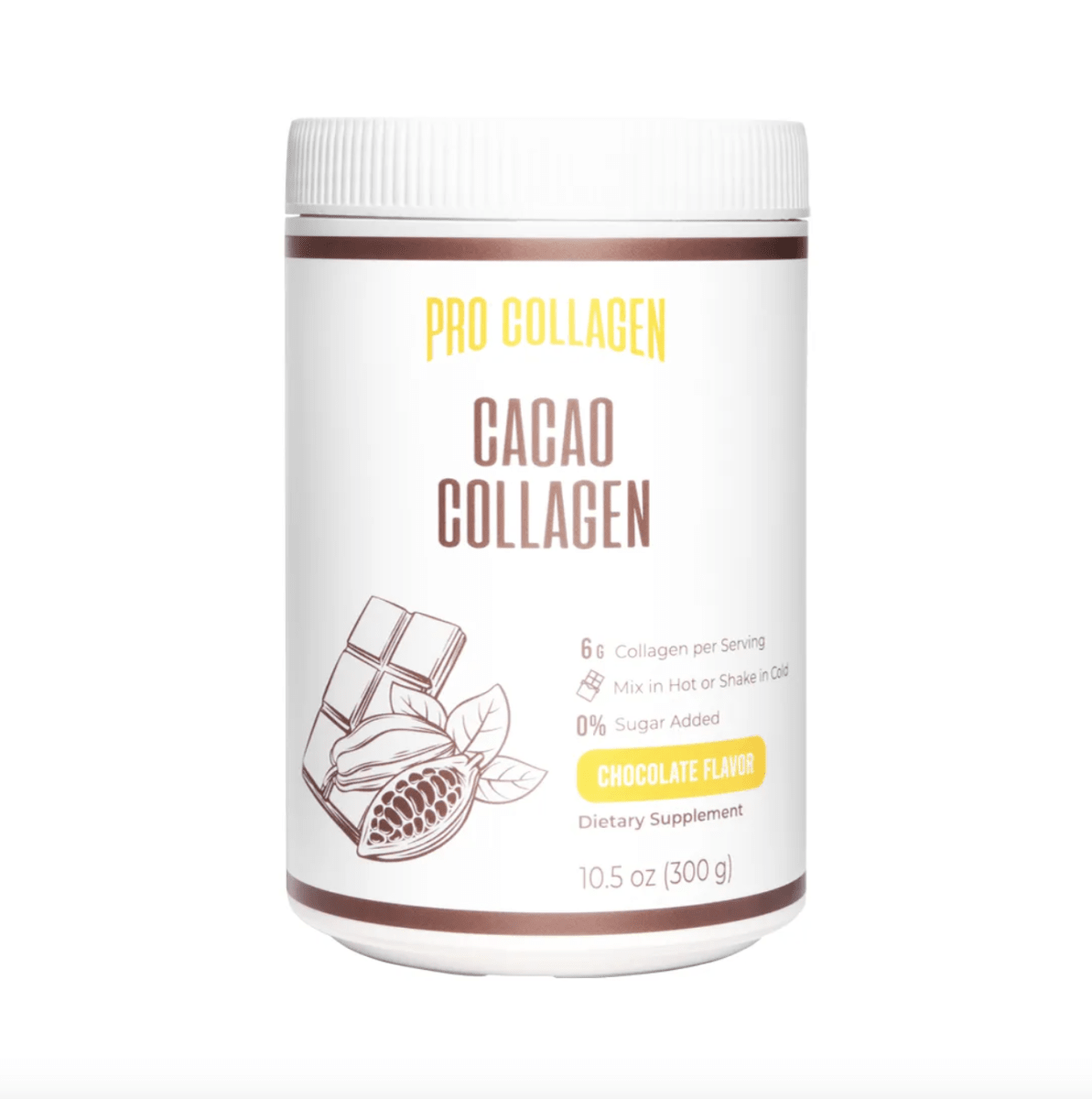 Cacao Collagen 300 grs - Procollagen1