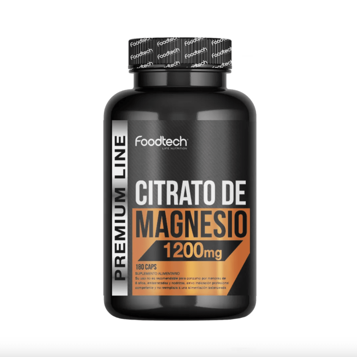 CITRATO DE MAGNESIO 180 CAPSULAS - FOODTECH1