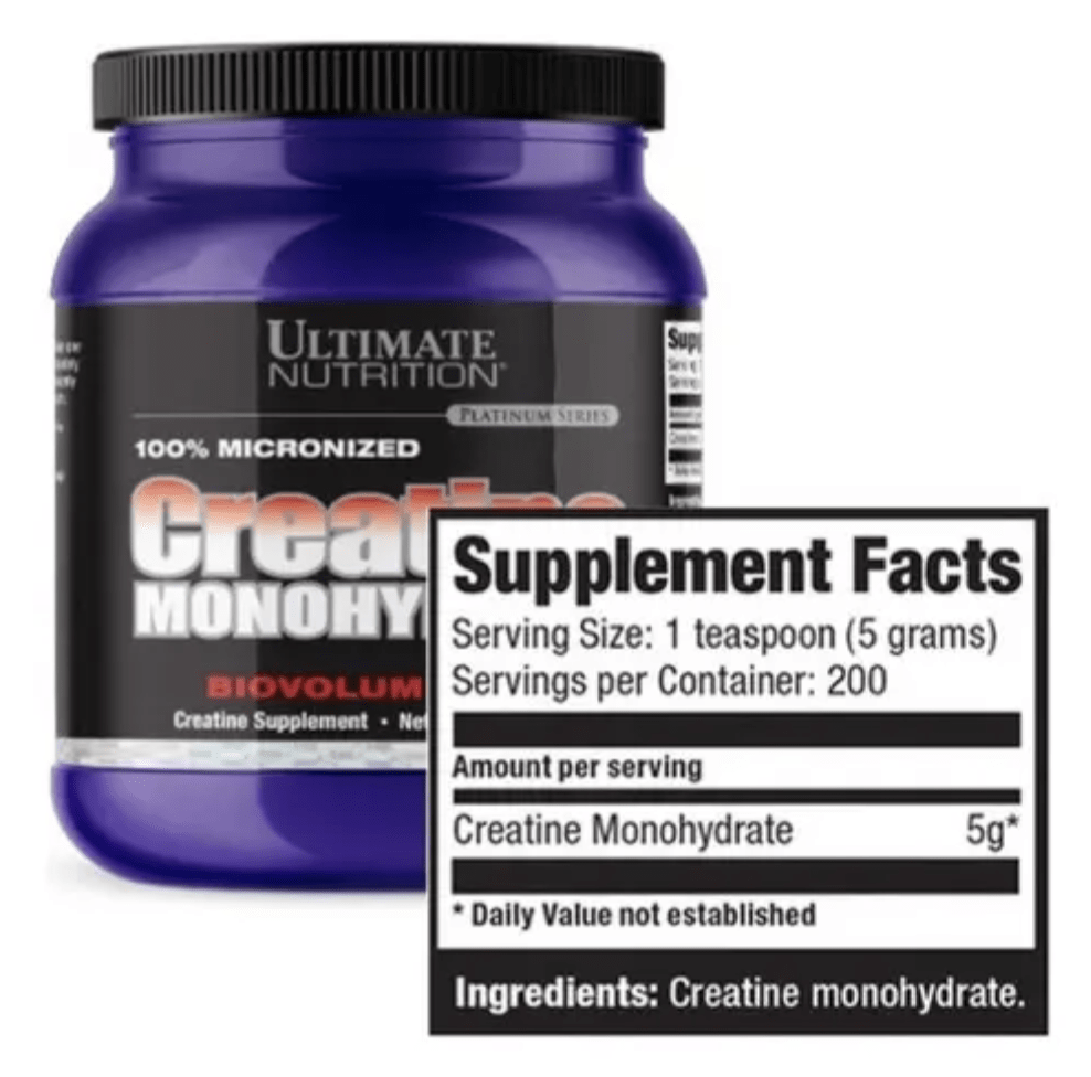 Creatina Monohidratada 1kg - Ultimate Nutrition2
