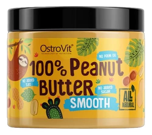 100% PEANUT BUTTER 500 GR SMOOTH3