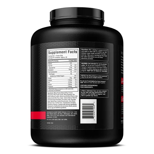 PROTEINA NITRO TECH 100% WHEY GOLD 5 LB2