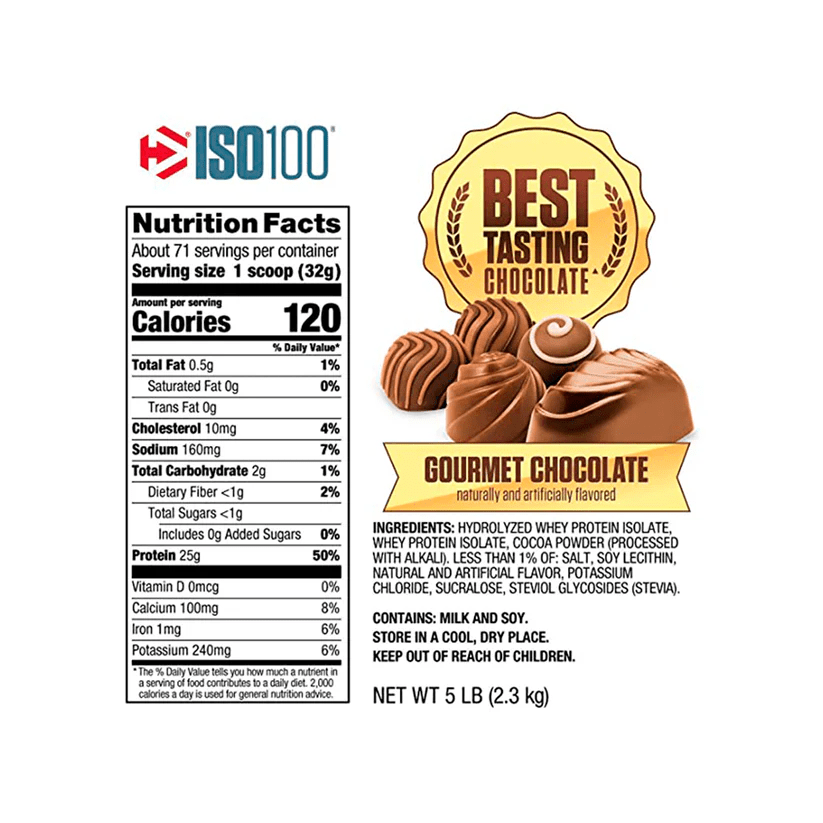 Iso 100 - 5lbs - Dymatize Nutrition6