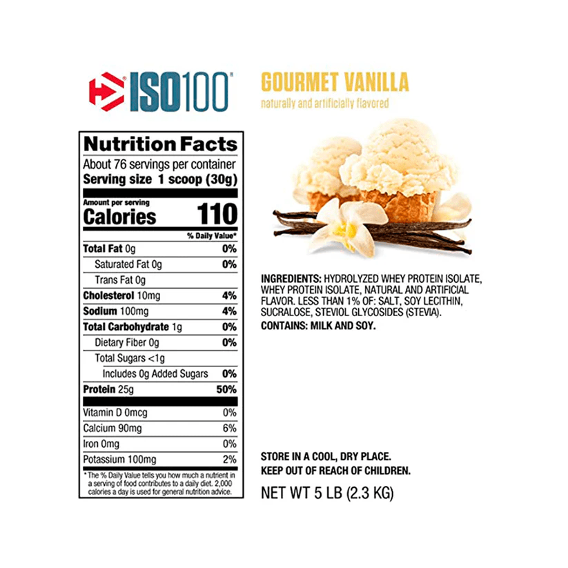 Iso 100 - 5lbs - Dymatize Nutrition4