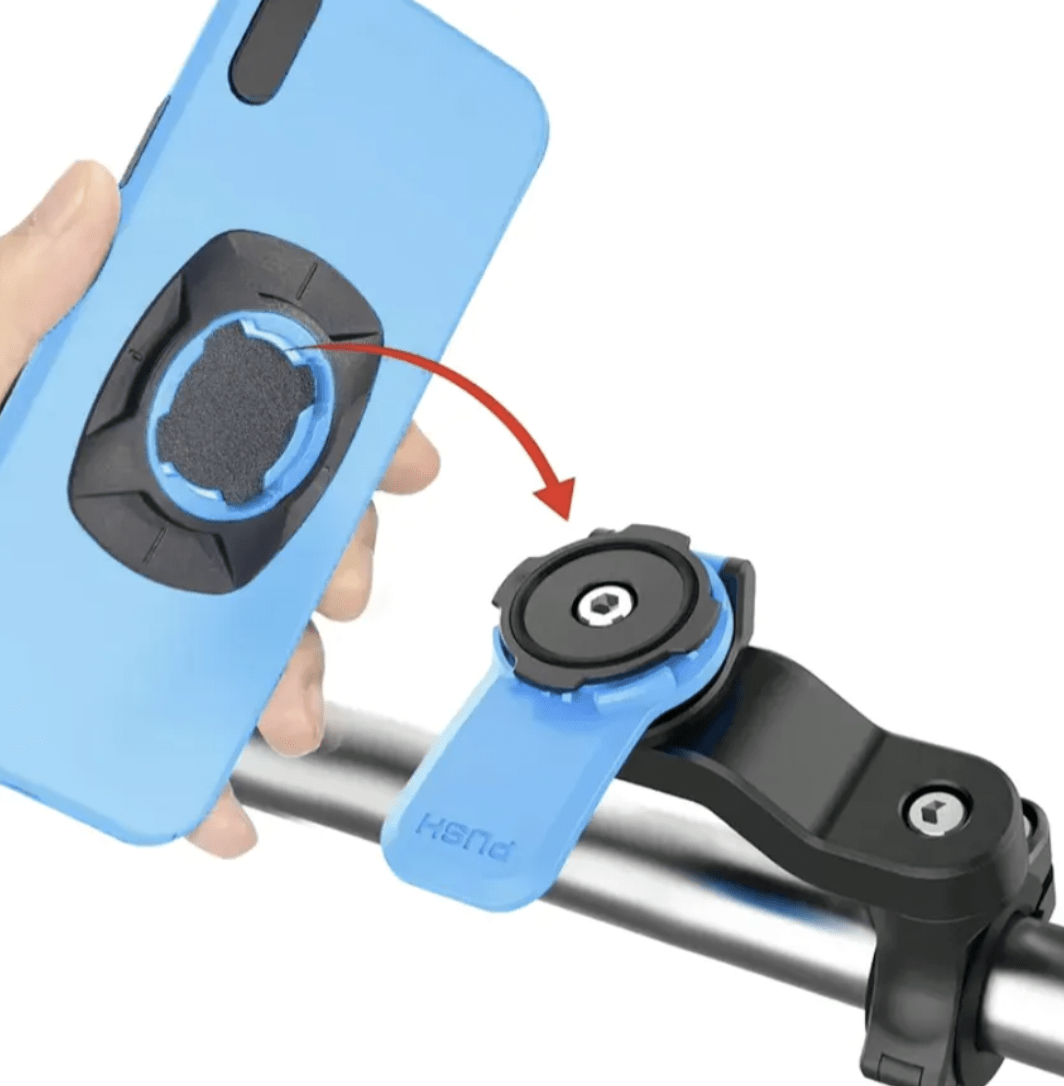 Soporte Celular Tipo Quadlock + Antivibracion Abs3