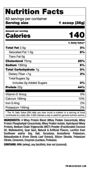 MUTANT 100% WHEY 5 LB FUDGE BROWNIE2
