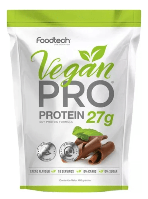 Vegan Protein 1lb - Foodtech Cacao1