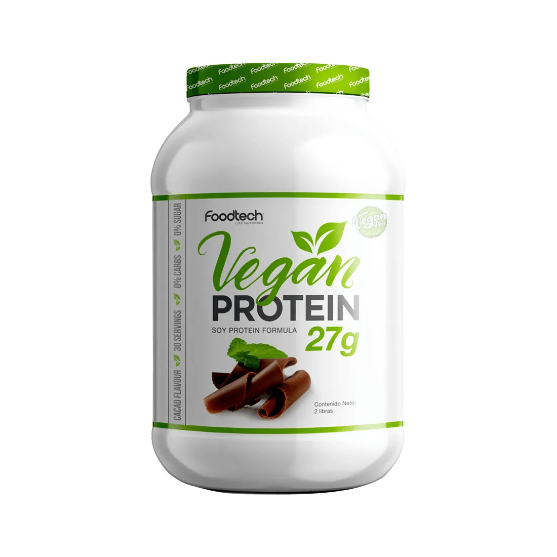 Vegan Protein 2LB - Foodtech Cacao1