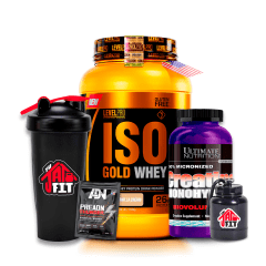 ISO GOLD WHEY 1.1KG VAINILLA + CREATINA ULTIMATE NUT 300G + REGALOS
