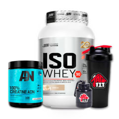 Iso whey 1.1 kg vainilla + creatina adn 250g + regalos