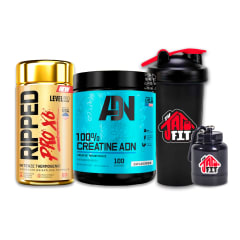 CREATINA ADN 250G + RIPPED PRO X6 + REGALOS