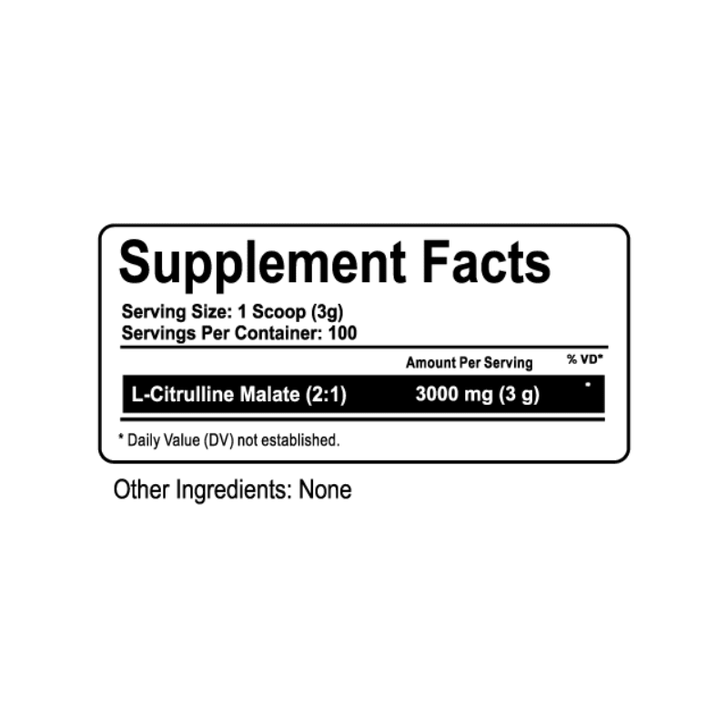 100% CITRULLINE MALATE ADN 300gr2