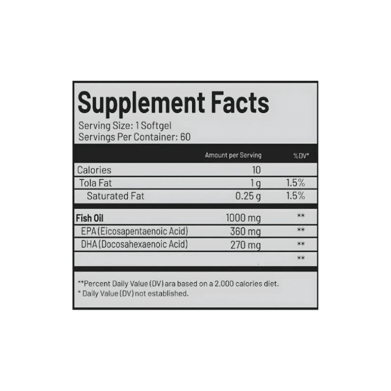 OMEGA 3 UNIVERSE NUTRITION 60 CAP2