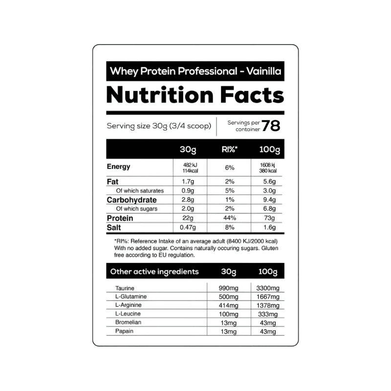 100% WHEY PROTEIN 5.1 LBS2