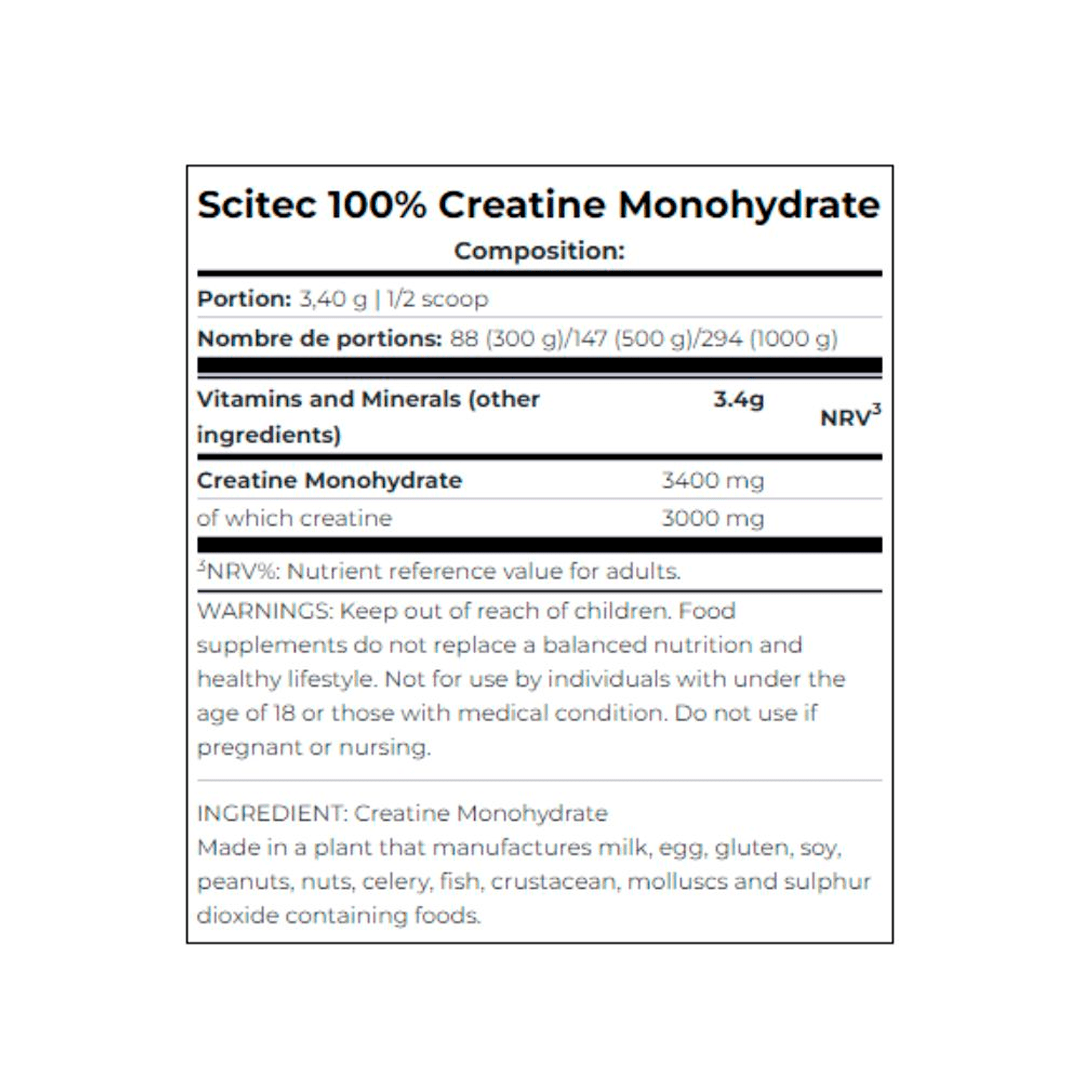 CREATINA SCITEC 300GR2