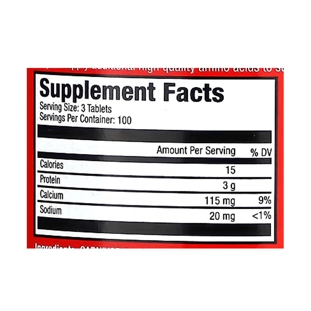 AMINO CARNIVOR BEEF 300 Tab2