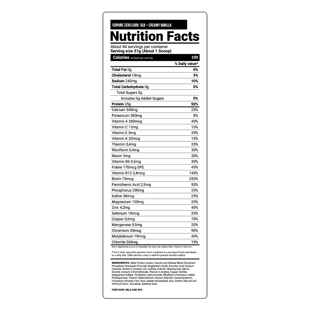ISO PURE 3LBS2