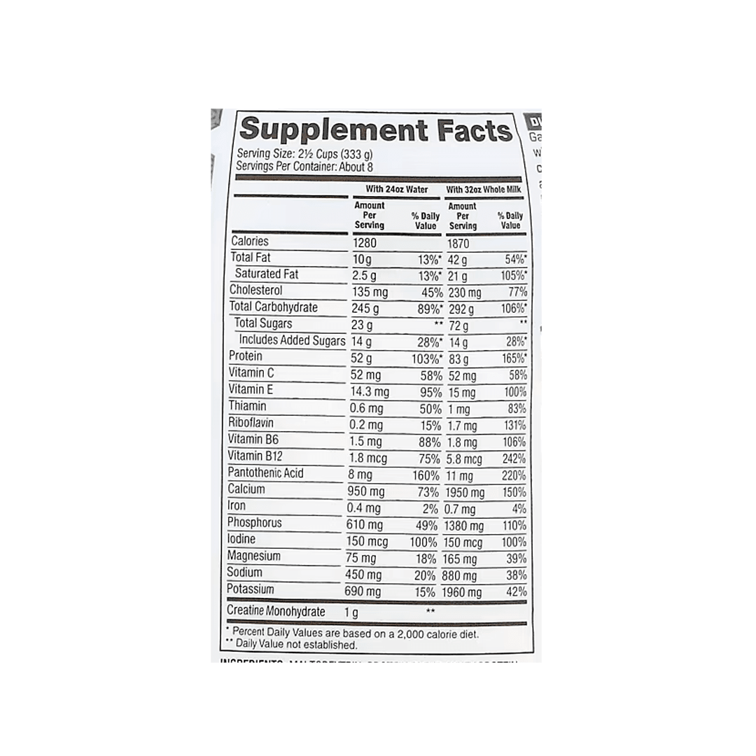 SUPER MASS GAINER 6LBS3