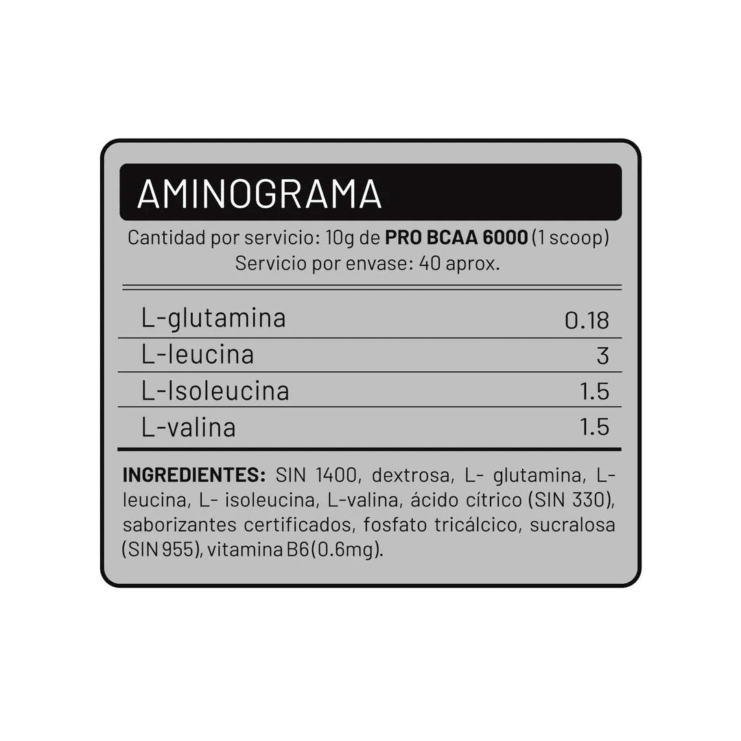 PRO BCAA CAJ X302