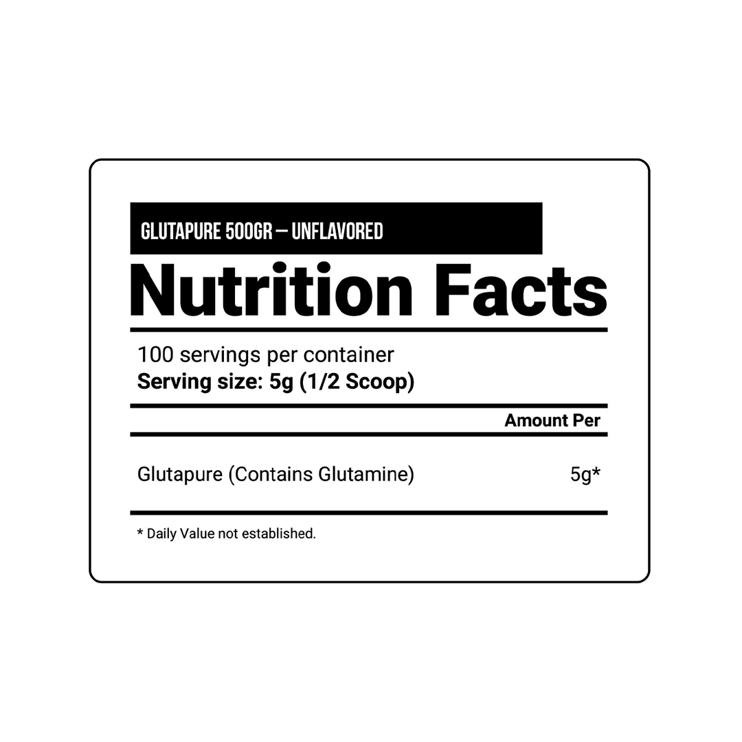 L GLUTAMINE LEVEL 500GR2