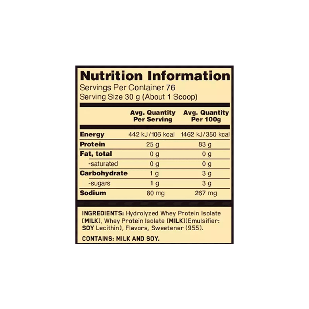 GOLD STANDARD ISOLATE 5 LB3