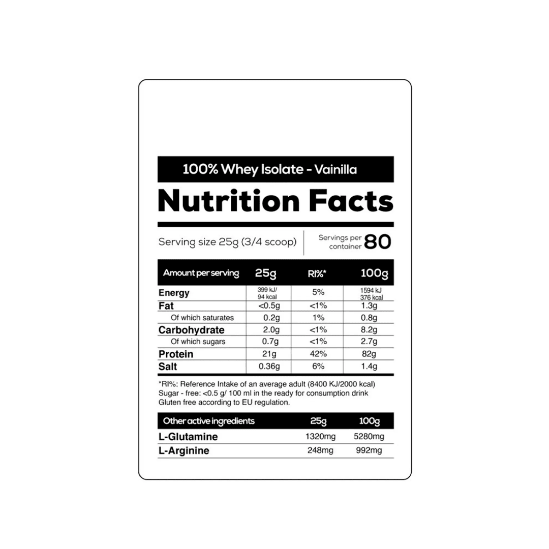 100% WHEY ISOLATE 4.4 LBS2