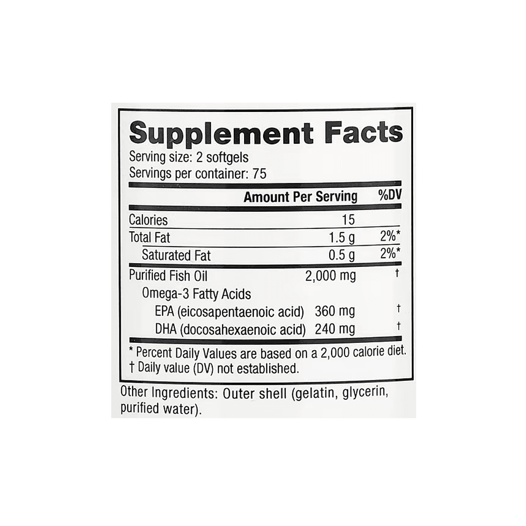 OMEGA 3 NUTRABIO 150CAP2