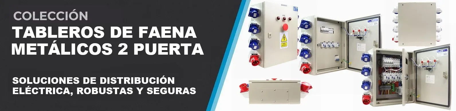 Tableros de Faena Metálicos  2 Puertas