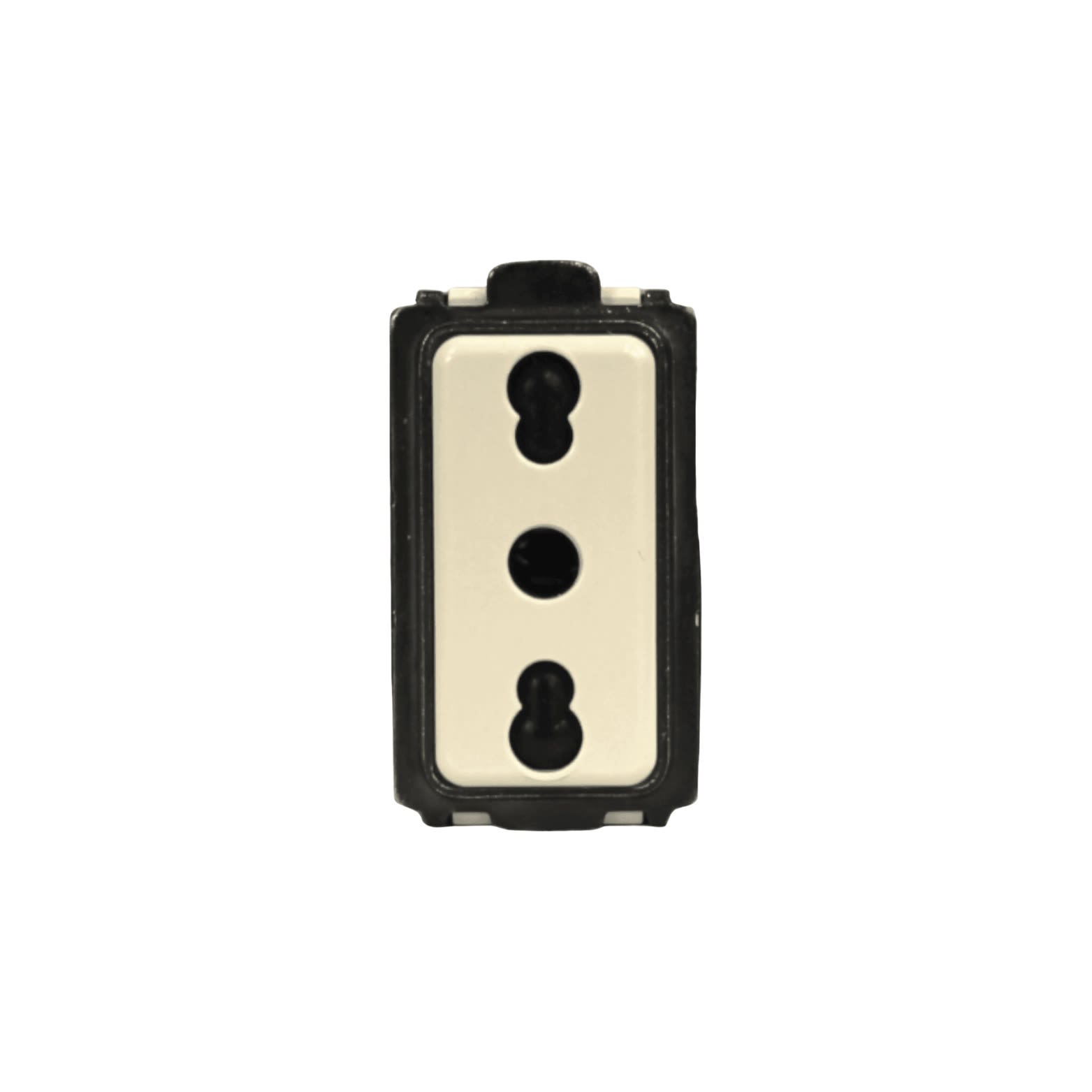 Modulo Enchufe 2P+T 10/16A Marfil - Scame (Alternativo Magic)