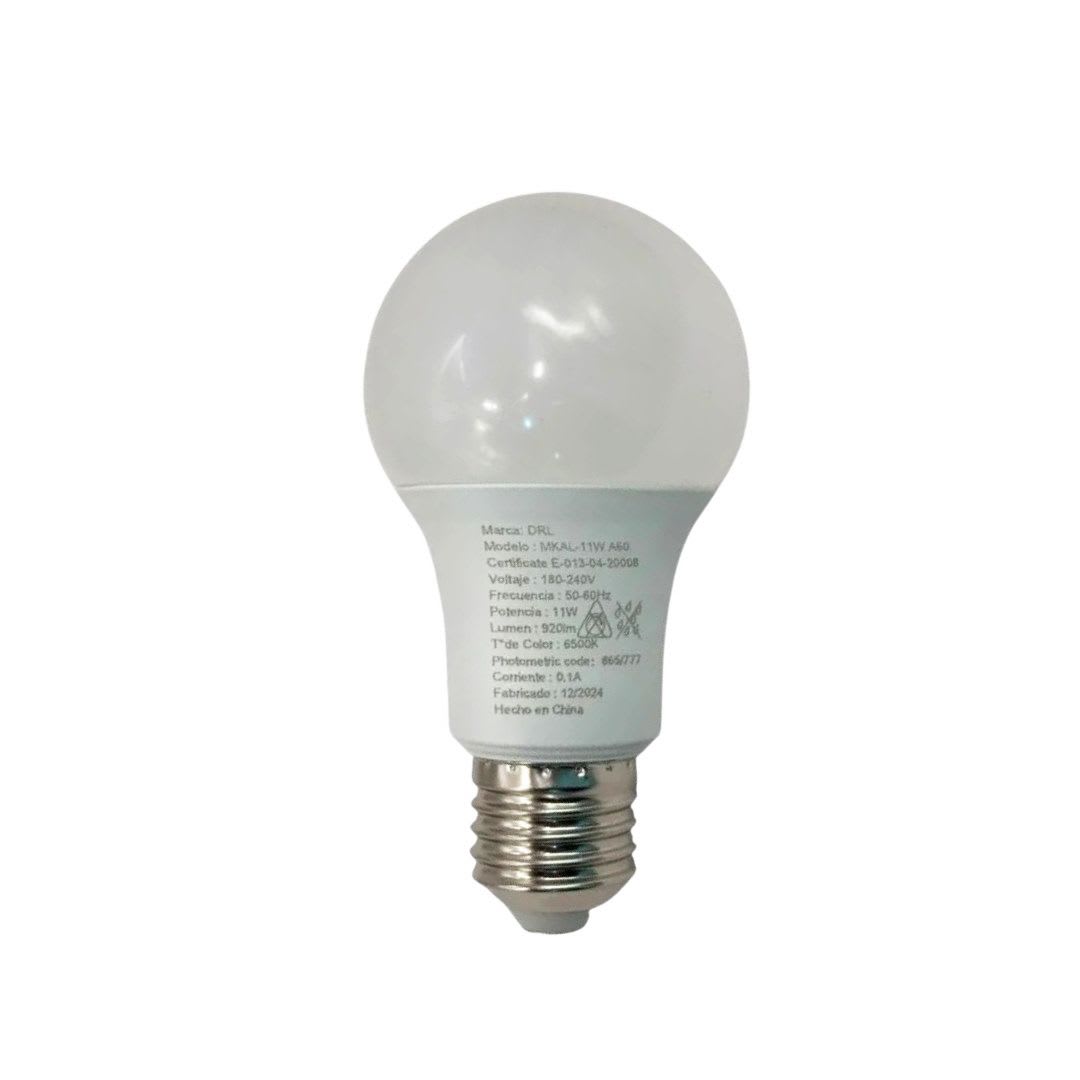 Ampolleta LED 11W E27 920LM 6500K - DRL