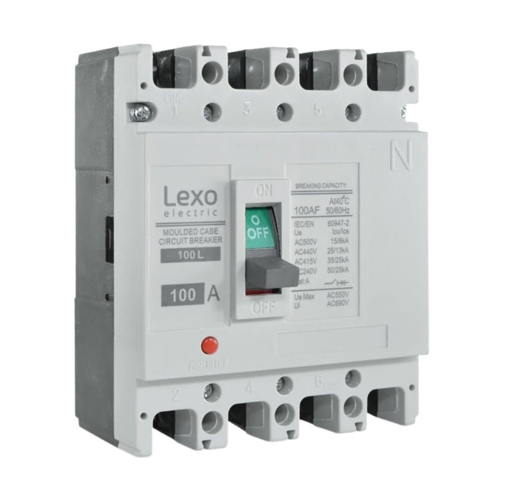 Interruptor Automatico Caja Moldeada 4x100A 35KA Lexo
