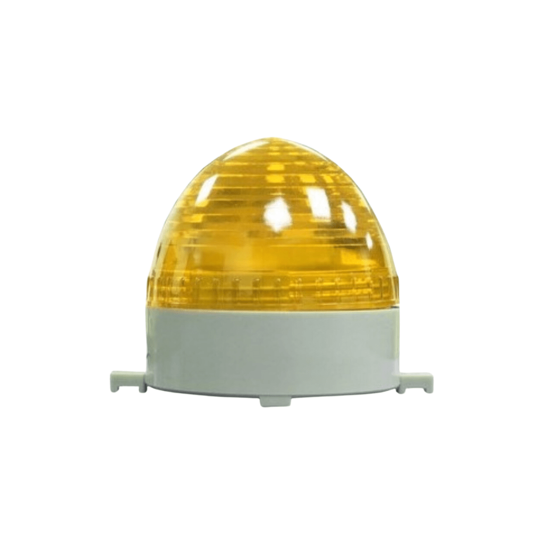 Baliza Led Destellante Amarilla 220V IP44 Diametro 86mm - Lexo