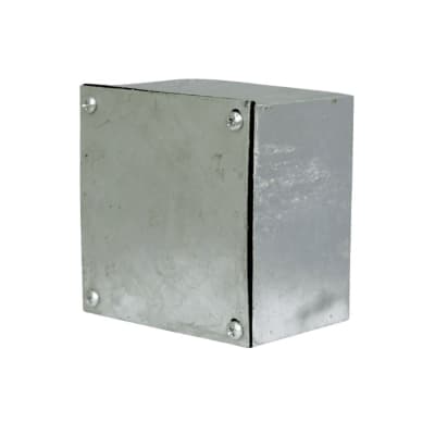 Caja Metalica Galvanizada en Caliente Lisa A11 100X100X65MM1