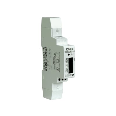Remarcador Monofasico Digital a Riel Din 45A 1 puesto CNC1