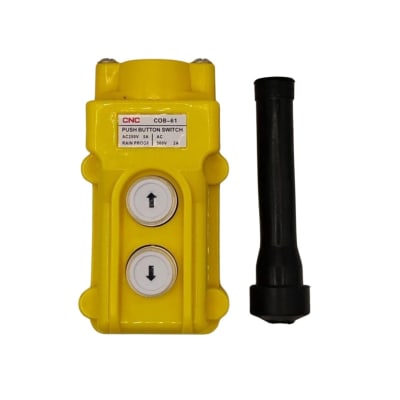 Botonera Colgante Puente Grua 2 Botones COB-611