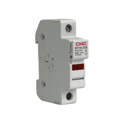 Portafusible 1P 10x38mm 1x32A, 500V S/Fusible - CNC1