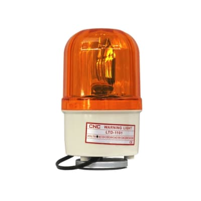 Baliza Amarilla Giratoria e Imantada 12Vac LTD-1101 - CNC1