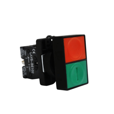 Pulsador Doble Partir/Parar 22MM 1NA+1NC - CNC1