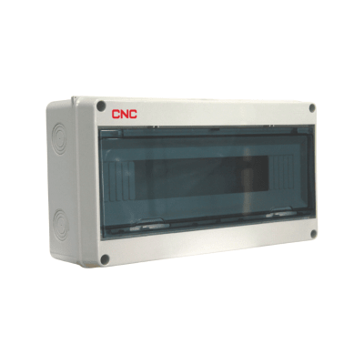 Tablero Exterior Sobrepuesto PVC IP65 12 Polos - CNC1