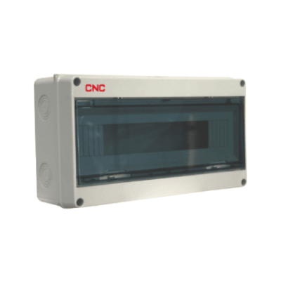 Tablero Exterior Sobrepuesto PVC IP65 15 Polos - CNC1