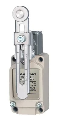 Final de Carrera WLCA12 Limit Switch Con Palanca Extendida y Rueda 10A 1NO+1NC IP651