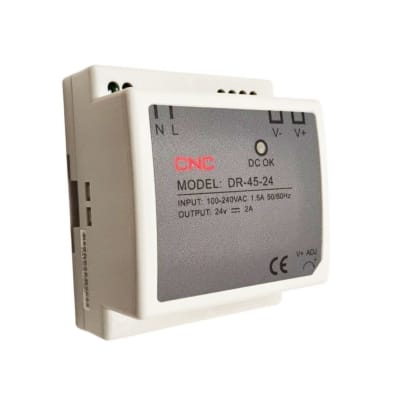 Fuente de Poder a Riel Din 45W 24Vdc 2.0A - CNC1