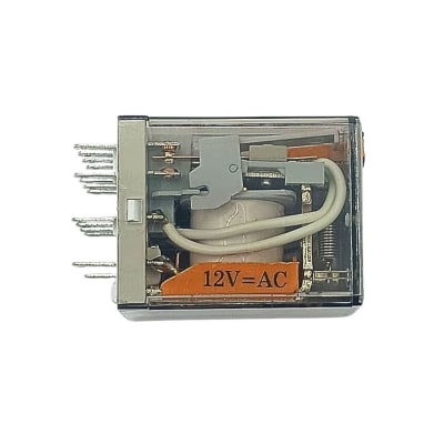 Mini Rele 14Pines Bobina 12Vac 4NC + 4NO1