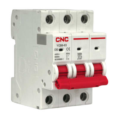 Int. Automatico CNC 3x63A 6KA C1